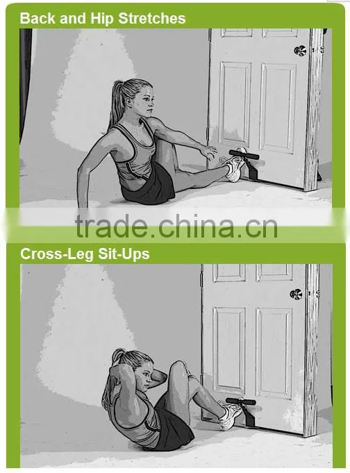 Steel Sit Ups Bar on door Wall Indoor portable fitness equipment sit ups abdomenizer