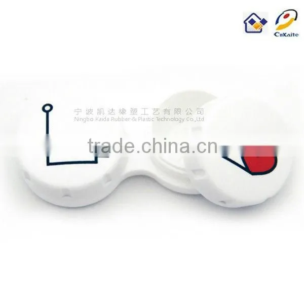 SL-2030 catch love line design white contact lens dual box