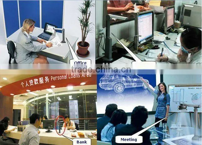 High Resolution 5MP CMOS with OCR function A3 handheld scanner