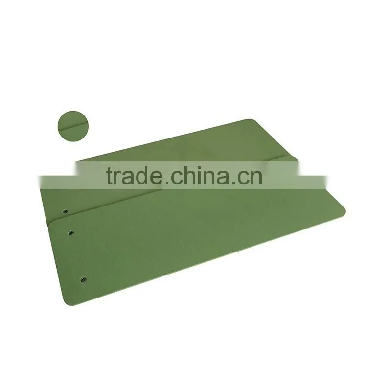 Factory big size yoga mattress with hanging hole