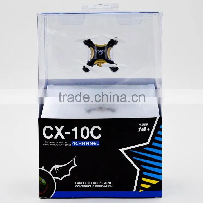 2016 New Version Cheerson CX-10C CX10C Camera Drone Mini 2.4G 4CH 6 Axis RC Quadcopter with Camera RTF MODE 2 Best Gift for KIds