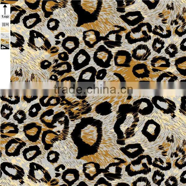FDY Printing Knitting Fabric For Lady Dress