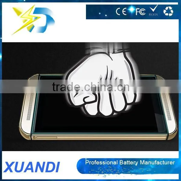wholesale genuine quality tempered glass screen protector for HTC M8