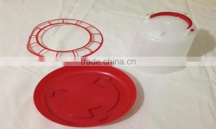 2015 good quality 8L water chicken drinking trought packed by carton