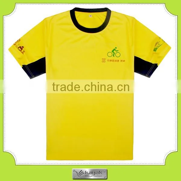 Adults Age Group and 100% Cotton Material cheap blue t shirts in bulk