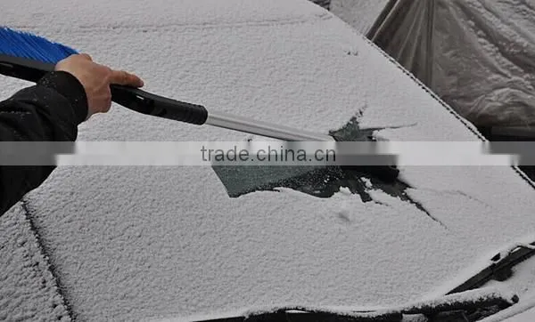 snow shovel with brush,car necessary tool ,Scalable snow shovel