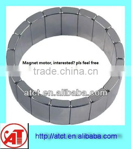 Motor magnets