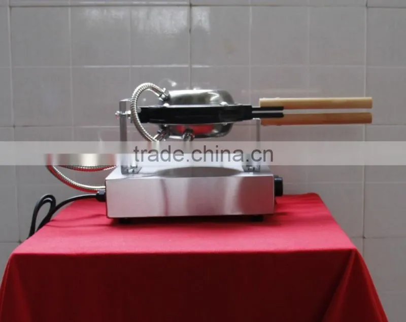 Hot sale snack equipment baking popular hong kong egg waffle Stainless Steel Commercial Use 110v 220v electric waffle maker