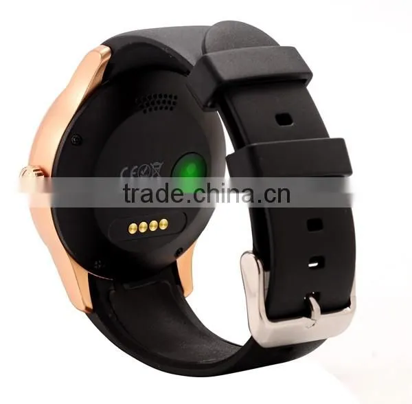 Bluetooth Round Metal Smartwatch K88S Android Smart Watch with Sim Card Heart Rate Monitor