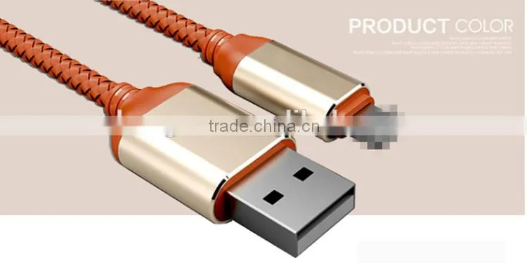 manufacturer wholesales high quality 8pin USB cable leather jacket data cable
