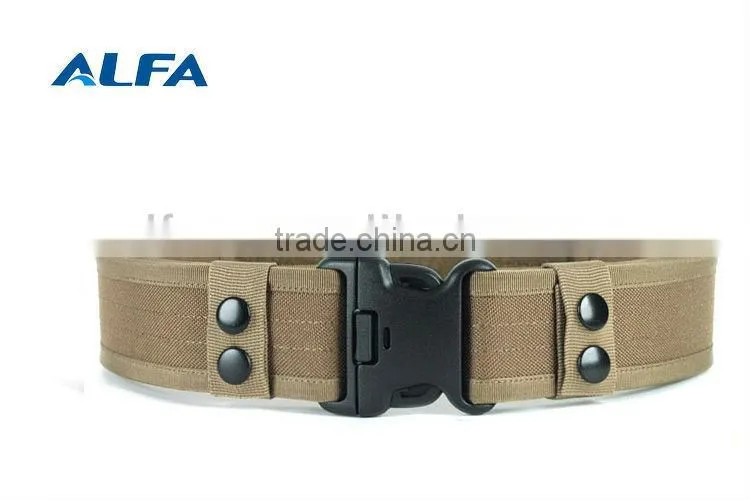 Military Belt With Canvas Material