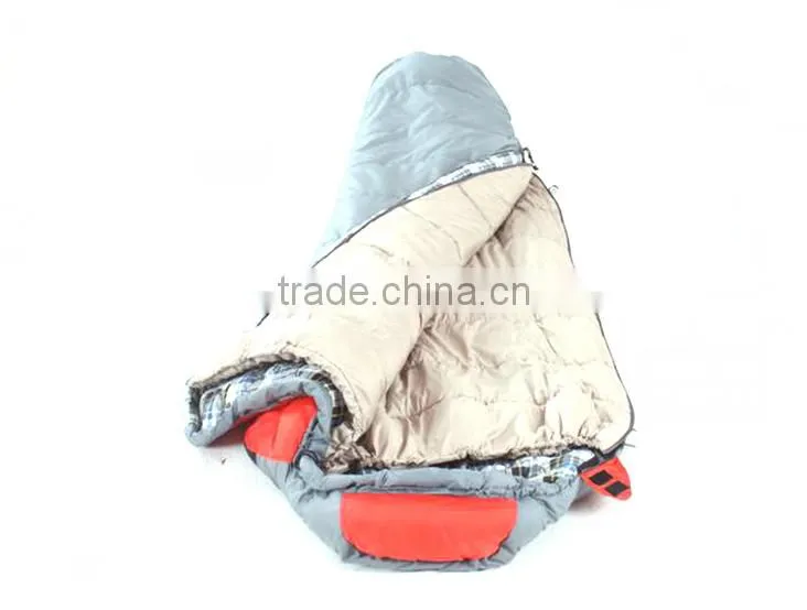 High quality portable camping outdoor dacron sleeping bags