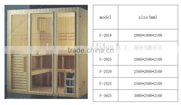 Red Cedar 6 person Sauna Dry Sauna Steam Room for Losing Weight