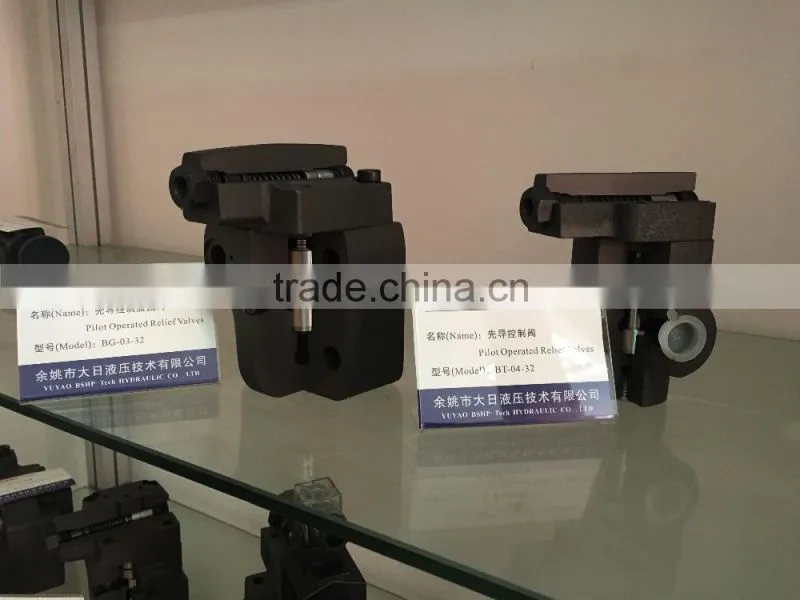 Yuken Unloading Relief Valves BT/BG-03/06-*-32/32/32 25MPa