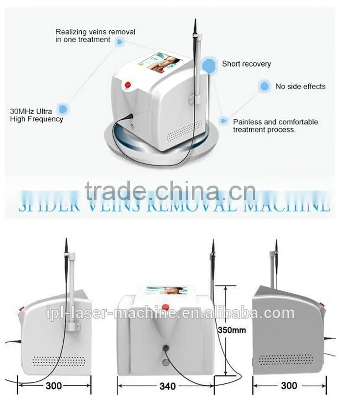 30MHz RBS maquina para quitar varices & machine to remove varicose veins
