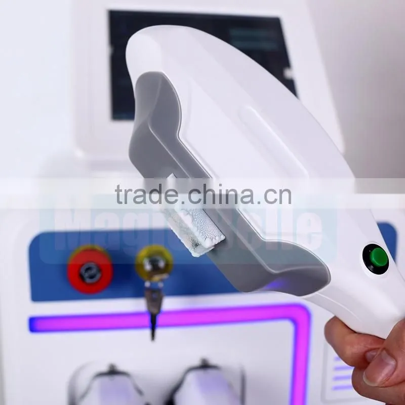 Micro machine Double Handle ipl shr hair removal laser machine for home use