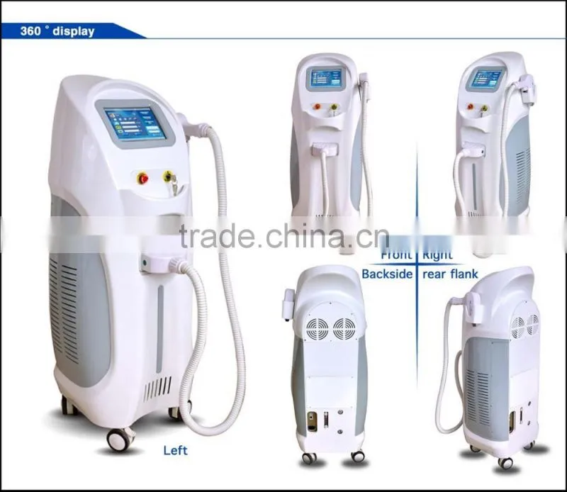 New products 2016 Permanent Ipl +808 nm diode laser hair removal machine/laser hair removal germany