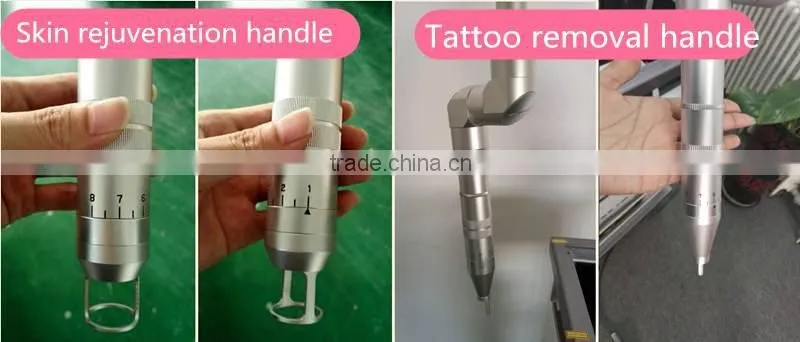 Q Switched nd yag laser tattoo removal machine/nd yag laser with 7 joint articulated arm