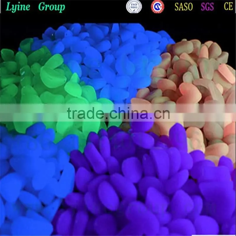 glow gravel for paving stone