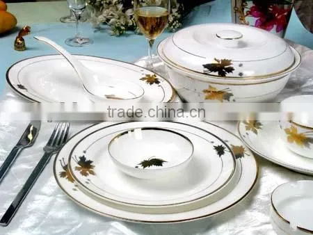hotel ware,bone china dinner set