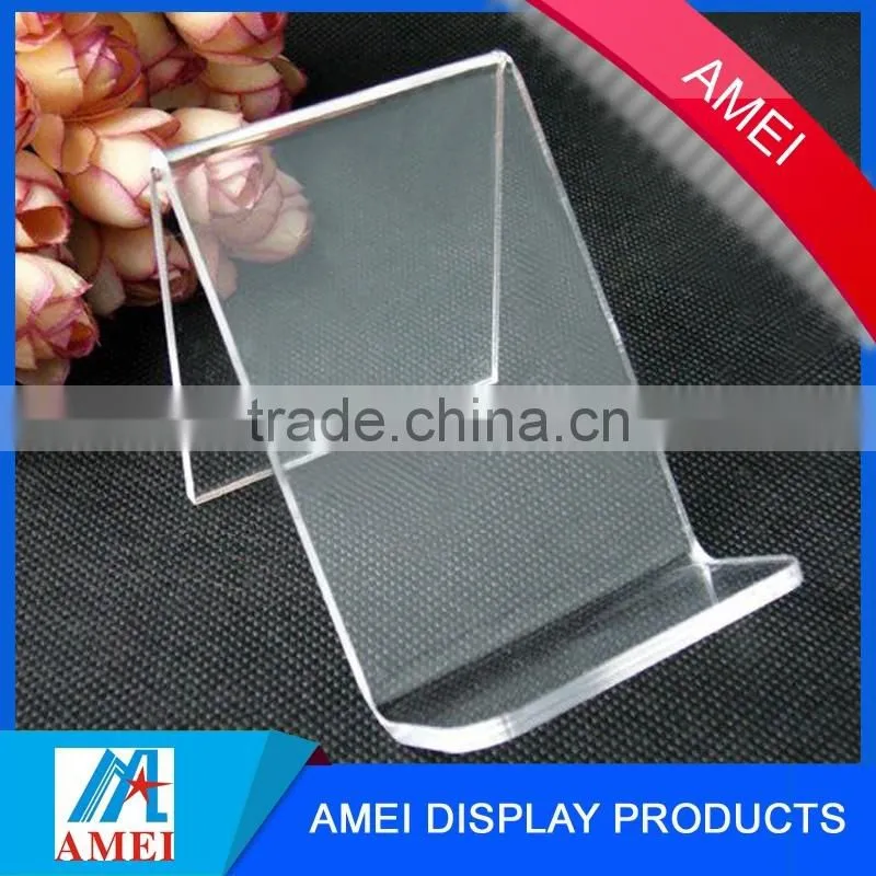 2017 Hot sale pop desktop clear acrylic cell mobile phone holder OEM China