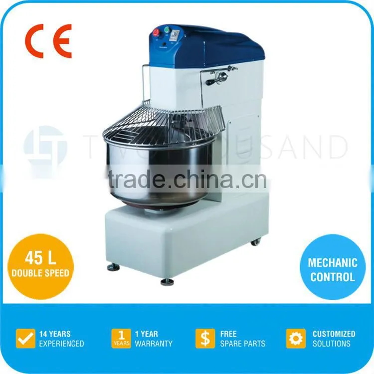 Wheat Dough Mixer Machine - 45 Liters, Mechanic Control, Double Speed, CE, HS40B-1