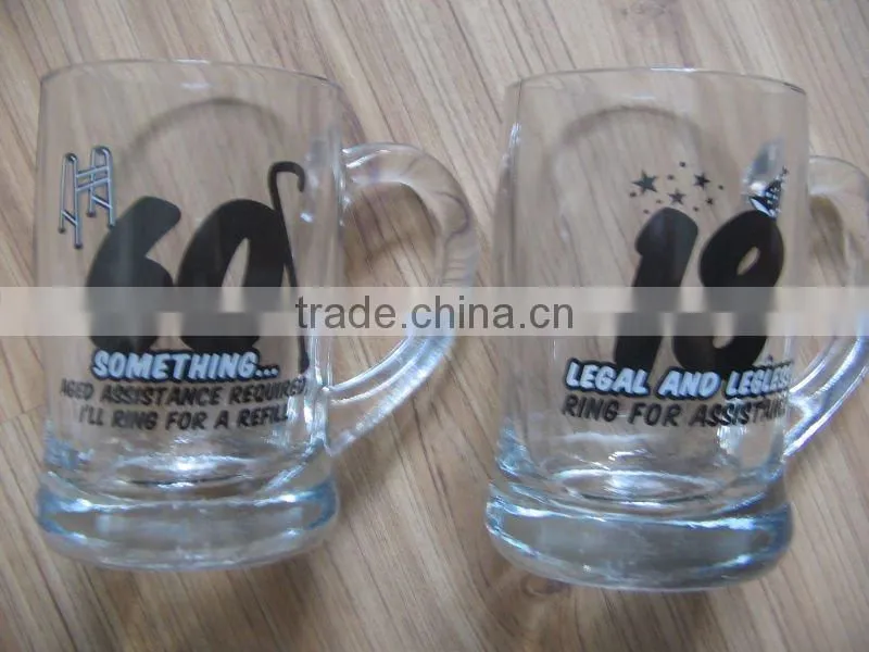colorful printed paper packing box wholesale 15OZ beer mug