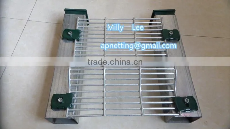 Anti Cut Fence ,3'' x 0.5" x 8 gague wire fence/ 358 prison fence panels/ security welded prison mesh fence direct factory