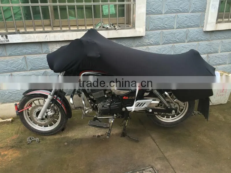 6 years experience in production high stretch spandex motorcycle half cover