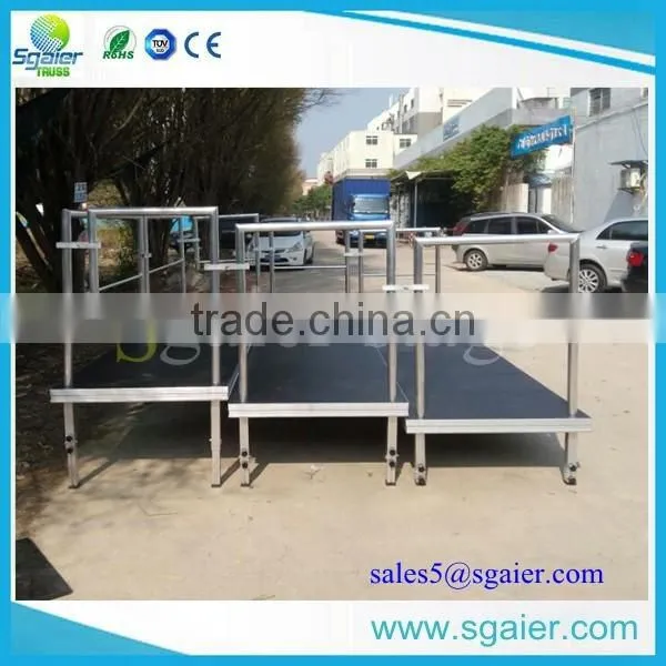 Easy assemble simple truss stage and pole dance stage