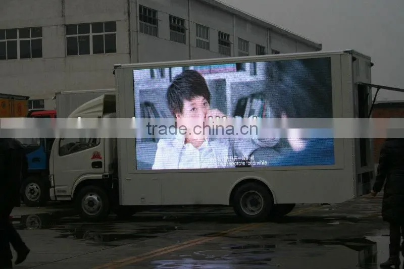 Mobile LED Advertising Truck, Led Truck,3 sides led screen