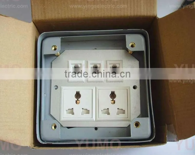 Floor Socket(Ground socket) Screw type YUMO-146KBR stainless steel
