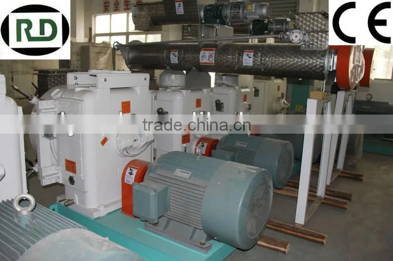 CE/GOST/SGS 3-5t/h complete automatic feed pellet line