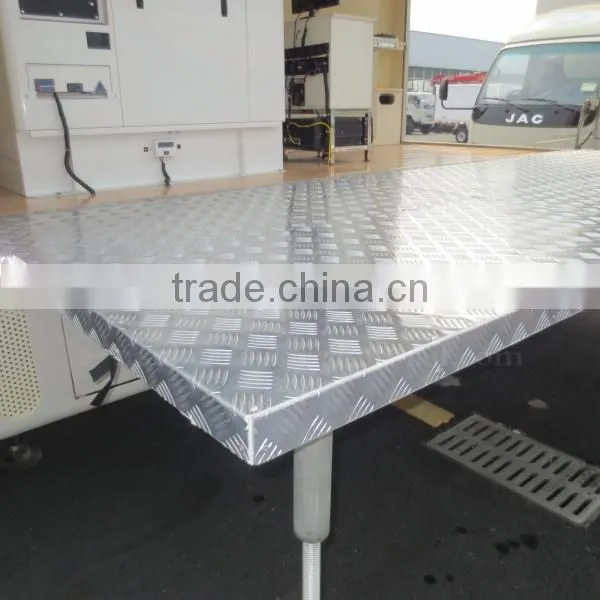 95hp 4*2 DONGFENG LED Advertising Promulgate Truck