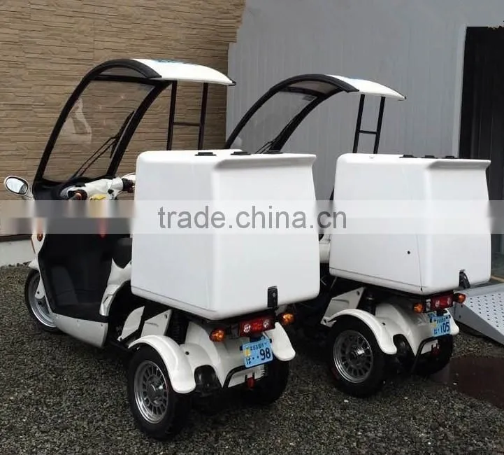 60V 38Ah LITHIUM battery 2.2KW electric roof trike scooter for delivery (TKE-M2200-D)