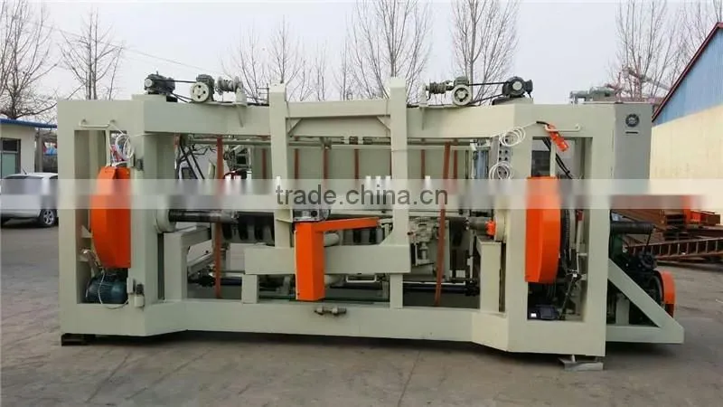 wells Factory 20.5kw natural veneer rotarying and cutting combined peeling machine