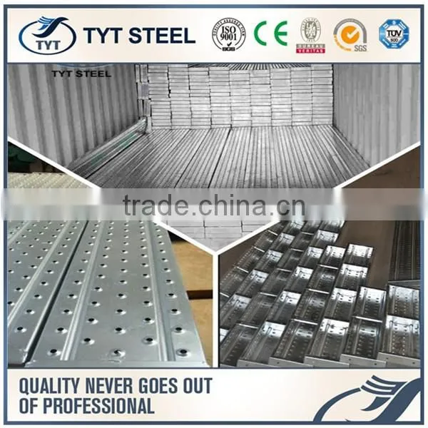 hot dip galvanised steel plank used shoring props andamio
