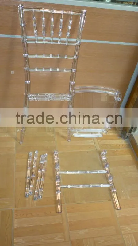 Wicker wholesale Clear Acrylic ghost chairs FD-981