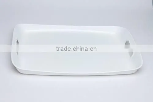 PP 100% food grade plastic food tray kinchen ware with handle