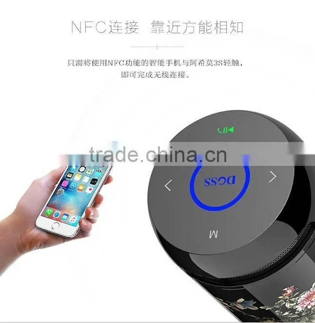 New Design Ceramics Wireless Charger Bluetooth/NFC Speaker Wireless Card Reader Bluetooth Ceramics Speaker