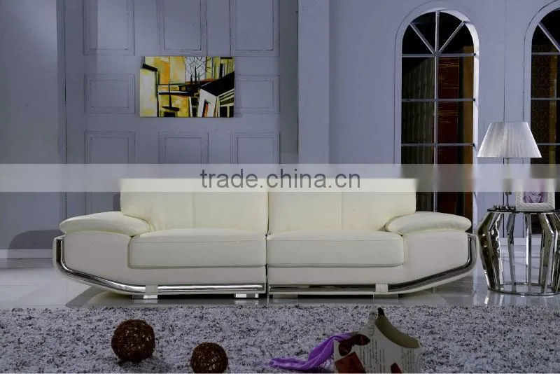 2015 Latest living room high end Italy leather modern sofa ND020