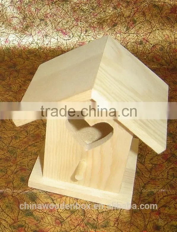 Colorful Wooden bird house