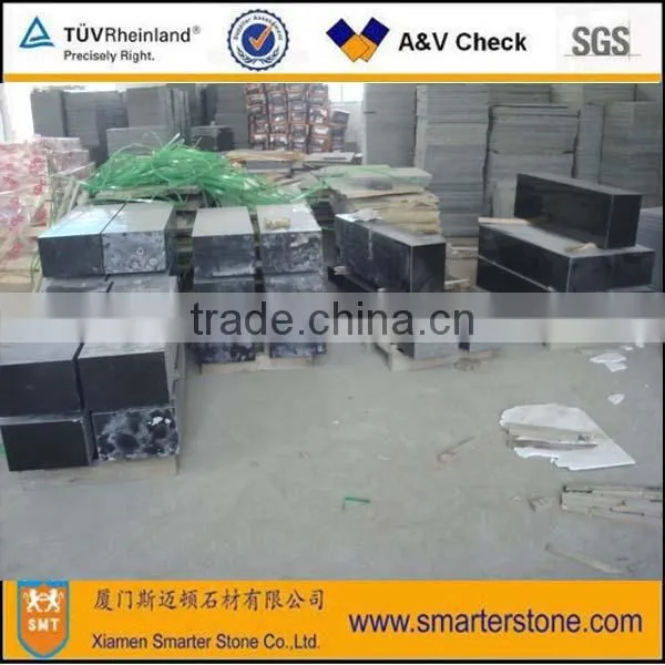 Top Quality Absolute Black Granite Polished Cube stone for landscaping stone on line