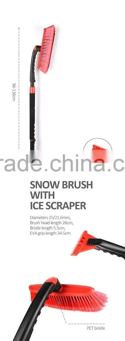 snow brush with ice scraper
