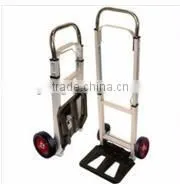 Hand Trolley HT1105 Two Wheel Aluminium Shopping Usage Hand Trolley HT1105