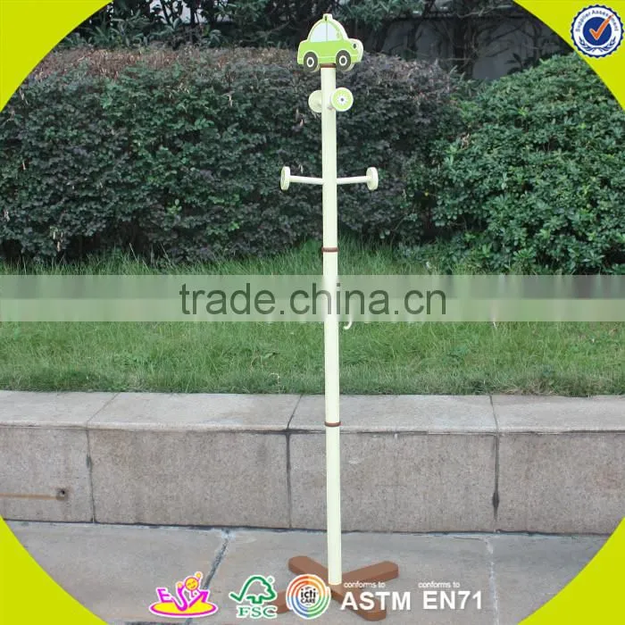 wholesale lovely design child pink coat standing hanger household necessities coat standing hanger for children W09B013