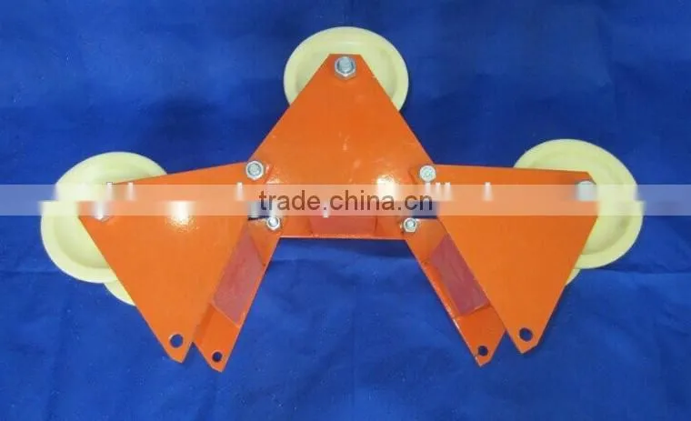 10KN Nylon Wheel Bridge-type Cable Pulley Rollers