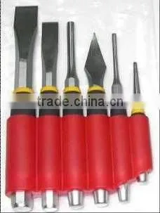 6pc Auto Repaire Equipment & Chisel Punch Tool Set