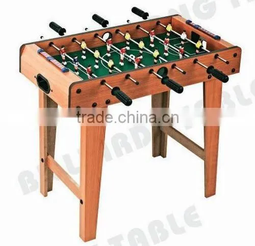 Table top football with design on board foosball soccer table / kicker football table