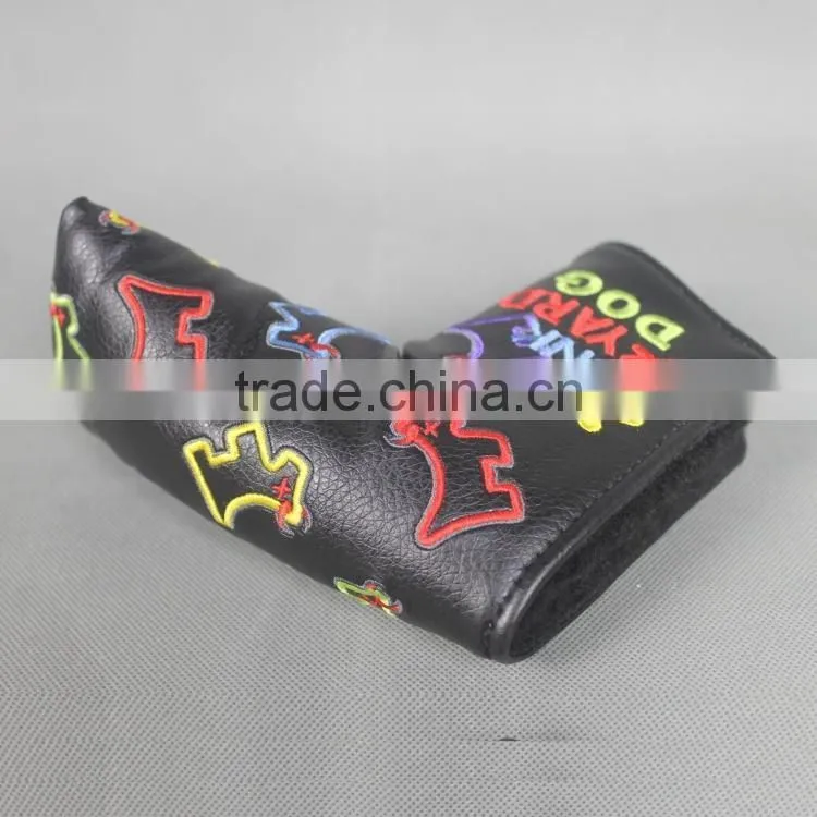 Embroider Logo Magnetic Putter Cover for Golf